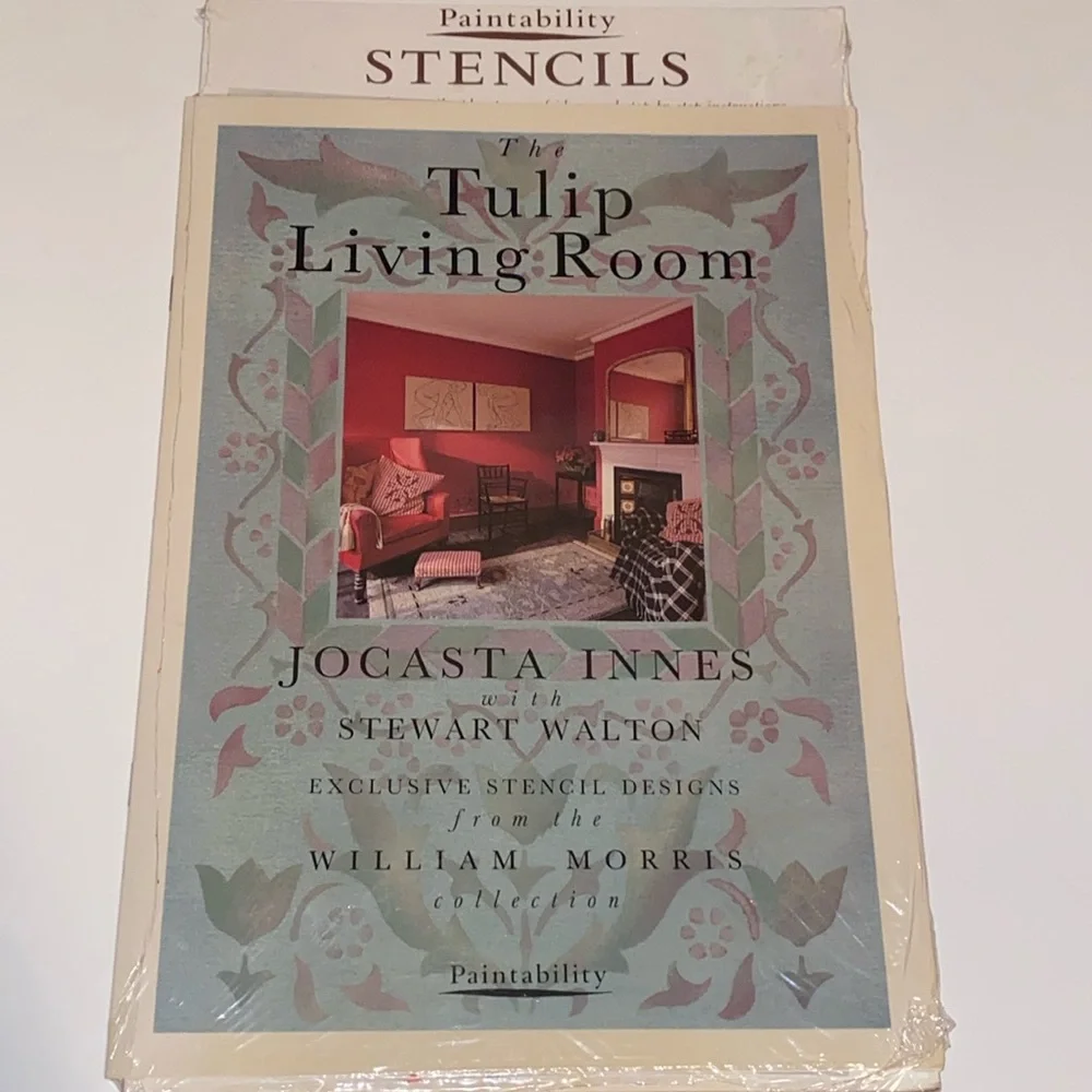 Paintability The Tulip Living Room Jocasta Innes Stencils